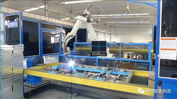 rb88随行版智能造作精品案例全解析：造冷设备焊接自动化工作站
